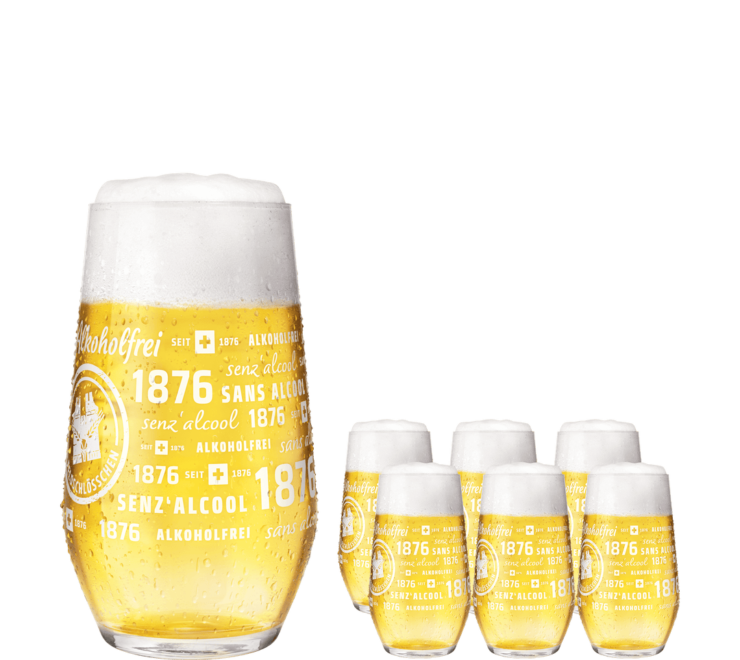 FELDSCHLÖSSCHEN ALKOHOLFREI BECHERGLAS (6 STÜCK)