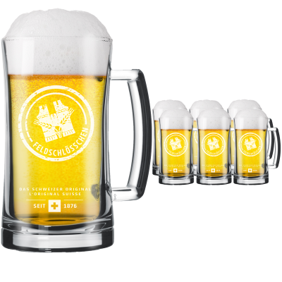 FELDSCHLÖSSCHEN HENKELGLAS (6 STÜCK)